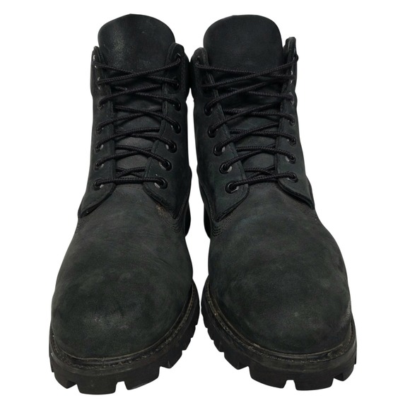 Timberland 6 Inch Premium Nubuck Waterproof Insulated Boots Men 10.5 Black 10073